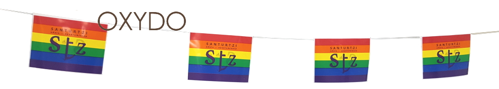 Banderines con cuerda a medida
